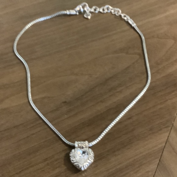 Brighton Jewelry - Brighton Silver Heart Necklace